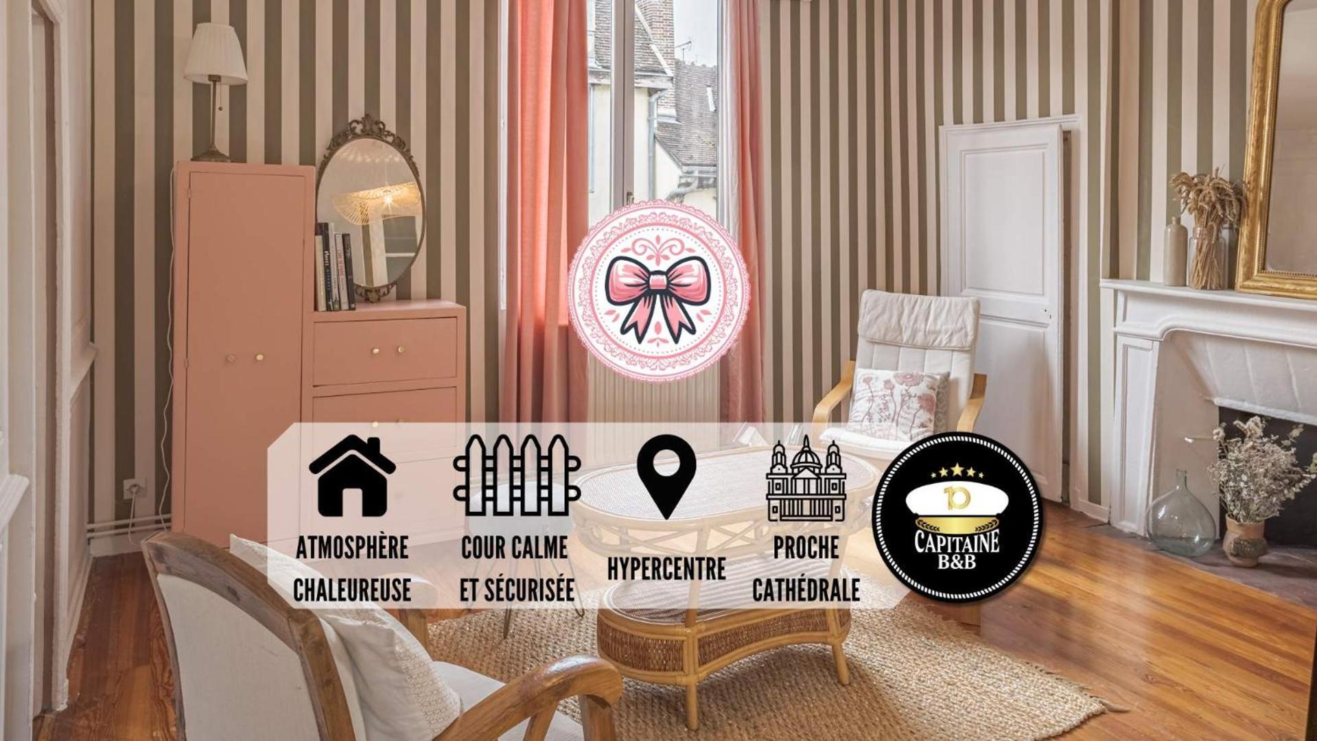 Apartmán L'Ecrin De Charme Troyes Exteriér fotografie